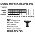 Kép 6/6 - Donic Top Team 900 ping-pong ütő