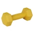 Kép 1/3 - Kézisúlyzó cementes Aktivsport 0,5 kg sárga