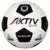 Kép 1/4 - Futball labda Aktivsport ALLROUND méret: 5 fehér-fekete