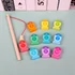 Kép 3/4 - Montessori horgász játék mágneses fa
