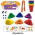 Kép 1/5 - Montessori kreatív színes kavics puzzle