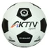 Kép 1/3 - Futball labda Aktivsport ALLROUND fehér-fekete méret: 4