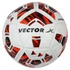 Kép 1/4 - Futball labda VECTOR X SYNERGY narancs - fekete méret: 4