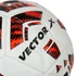 Kép 4/4 - Futball labda VECTOR X SYNERGY narancs - fekete méret: 3