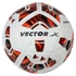 Kép 1/4 - Futball labda VECTOR X SYNERGY narancs - fekete méret: 3