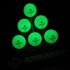 Kép 6/9 - Ping-pong labda Donic Glow in the dark 6 db
