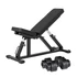 Kép 1/9 - Súlyzókészlet edzőpaddal inSPORTline CEM 2x20 KG