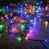 Kép 2/11 - Kültéri LED fényfüzér 120 db színes LED-del