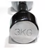 Kép 3/3 - Egykezes krómozott súlyzó inSPORTline Crossteel 3 kg