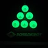 Kép 7/9 - Ping-pong labda Donic Glow in the dark 6 db