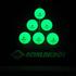 Kép 5/7 - Ping-pong labda Donic Glow in the dark 6 db