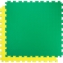 Kép 2/2 - Puzzle szőnyeg Trendy Double Standard 100x100x2 cm zöld-sárga