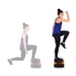 Kép 4/13 - Multifunkciós Aerobic step lépcső inSPORTline Multifun