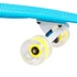 Kép 8/11 - Műanyag longboard WORKER Pike 36" világító kerekekkel [zöld]