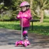 Kép 4/10 - Háromkerekű roller WORKER Lucerino világító kerekekkel [zöld]