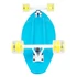 Kép 4/11 - Műanyag longboard WORKER Pike 36" világító kerekekkel [zöld]