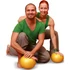Kép 2/2 - Gimnasztikai labda Gymnic Soft Ball 23 cm kék