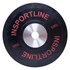 Kép 1/3 - Gumis súlytárcsa inSPORTline Bumper Plate 10 kg 50 mm