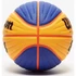 Kép 5/5 - Kosárlabda Wilson FIBA 3x3 6-os méret kék-sárga