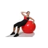 Kép 2/3 - Fizio óriáslabda Gymnic 85 cm piros