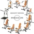 Kép 3/3 - Láb és vádligép - Hydraulicline CLP600 [fekete]