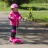 Kép 5/10 - Háromkerekű roller WORKER Lucerino világító kerekekkel [zöld]