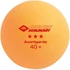 Kép 4/7 - Ping-pong labda Donic Exclusive 3 csillagos fehér-sárga