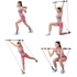 Kép 2/10 - Aerobic fitness rúd gumiszalaggal 130 cm
