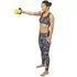 Kép 2/3 - Kettlebell Trendy sárga-fekete 4 kg